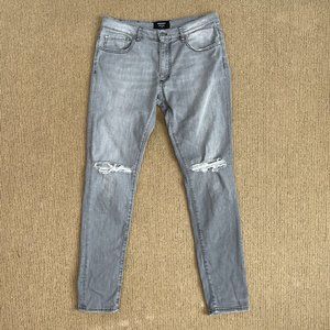 REPRESENT Men's Grey Denim Jeans - Size 34